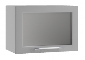 Гарда ПГС 500 шкаф верхний горизонтальный со стеклом Ваниль в Заринске - zarinsk.katalogmebeli.com | фото