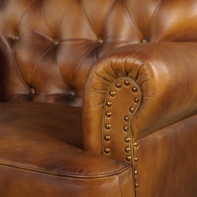 Кресло кожаное Чарльз в Заринске - zarinsk.katalogmebeli.com | фото 5