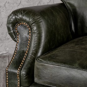 Кресло кожаное Лофт Аристократ (ширина 1070 мм) в Заринске - zarinsk.katalogmebeli.com | фото 5