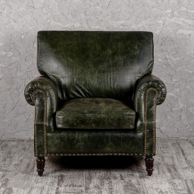 Кресло кожаное Лофт Аристократ (ширина 1070 мм) в Заринске - zarinsk.katalogmebeli.com | фото 9