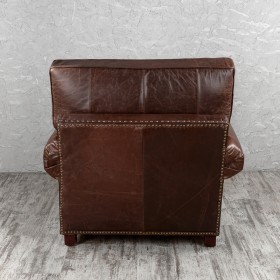 Кресло кожаное Лофт Аристократ (ширина 1100 мм) в Заринске - zarinsk.katalogmebeli.com | фото 7