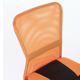 Кресло компактное BRABIX Smart MG-313 (черный, оранжевый) в Заринске - zarinsk.katalogmebeli.com | фото 4