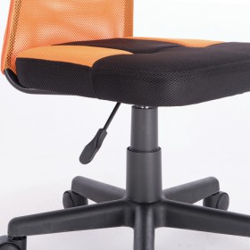 Кресло компактное BRABIX Smart MG-313 (черный, оранжевый) в Заринске - zarinsk.katalogmebeli.com | фото 5