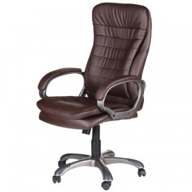 Кресло офисное BRABIX Omega EX-589 (коричневое) в Заринске - zarinsk.katalogmebeli.com | фото 4