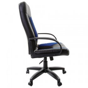 Кресло офисное BRABIX Strike EX-525 (сине-черный) в Заринске - zarinsk.katalogmebeli.com | фото 2