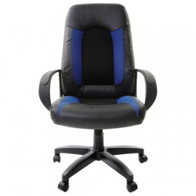 Кресло офисное BRABIX Strike EX-525 (сине-черный) в Заринске - zarinsk.katalogmebeli.com | фото 4