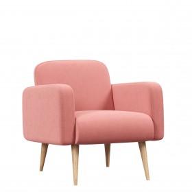 Уилбер ЛД.306010.000 Кресло (Светло-розовый, ткань UNI IDEA 1031) в Заринске - zarinsk.katalogmebeli.com | фото 2
