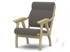 Кресло Вега-10 (бесцветный лак/ULTRA STONE) в Заринске - zarinsk.katalogmebeli.com | фото