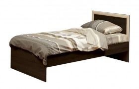 Кровать одинарная 21.55 (шир. 900) с настилом (венге/профиль дуб линдберг)/осн. в Заринске - zarinsk.katalogmebeli.com | фото