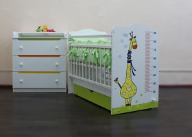 Кроватка детская Жираф в Заринске - zarinsk.katalogmebeli.com | фото 2