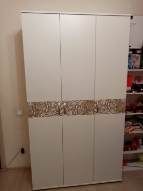 Шкаф для одежды 3-х дверный Селена EVO Белый Распродажа в Заринске - zarinsk.katalogmebeli.com | фото 4