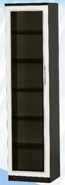 Шкаф средний со стеклодверью ДЛЯ ГОСТИНОЙ ШСС-450 Венге/Дуб выбеленный в Заринске - zarinsk.katalogmebeli.com | фото 1