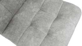 Стул «Аспен» К3 Черный муар/Микровелюр Wellmart Silver в Заринске - zarinsk.katalogmebeli.com | фото 3