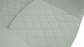 Стул «Дастин» К1С Белый/Велюр Confetti Silver в Заринске - zarinsk.katalogmebeli.com | фото 3