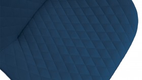 Стул «Оливер» К1С Черный муар/Велюр Confetti Blue в Заринске - zarinsk.katalogmebeli.com | фото 3