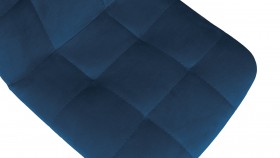 Стул «Райс» К1С Белый/Велюр Confetti Blue в Заринске - zarinsk.katalogmebeli.com | фото 3