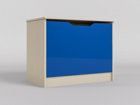Ящик для игрушек Скай люкс (Синий/корпус Клен) в Заринске - zarinsk.katalogmebeli.com | фото